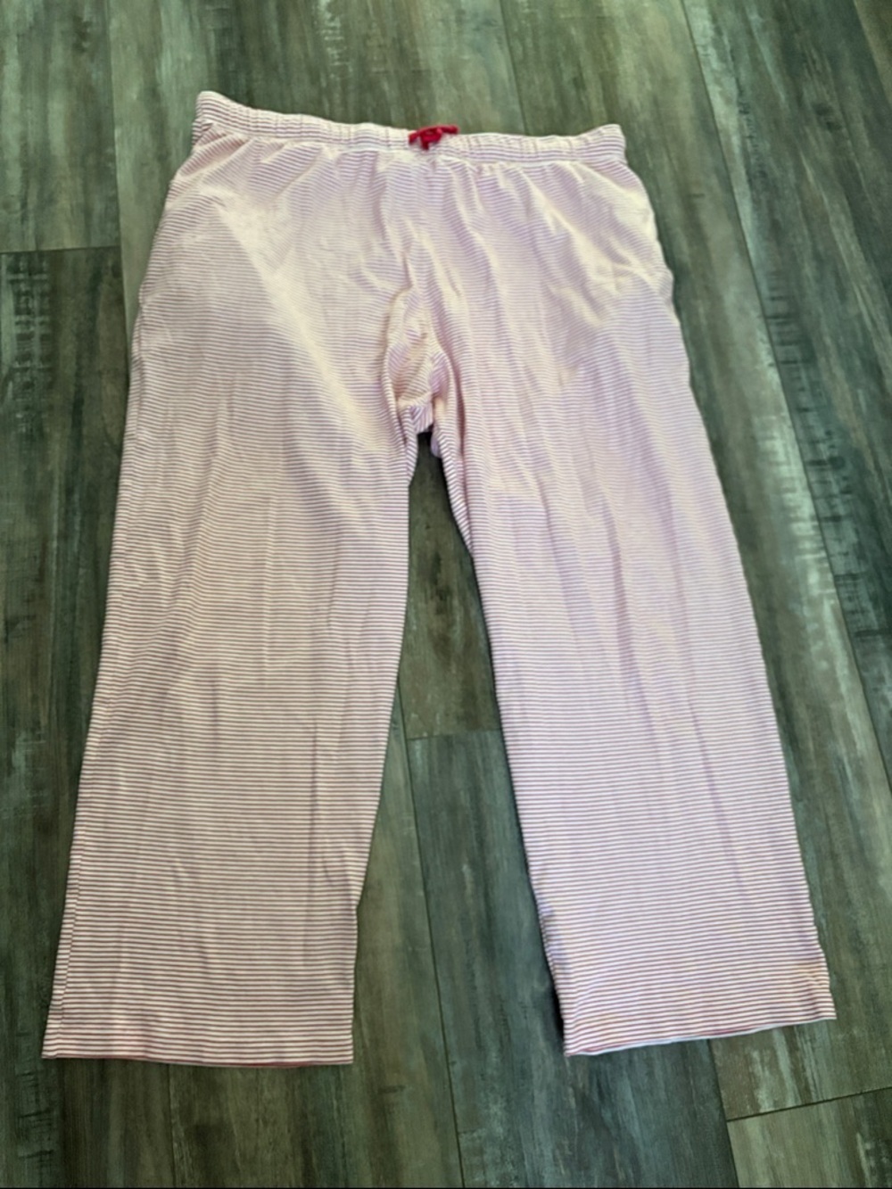 Lake Pajamas PJ Pants in Red Stripe XXL
